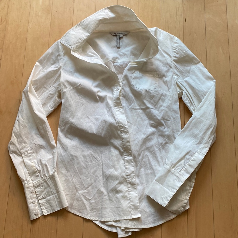 Bcbgeneration White Button Down - image 1
